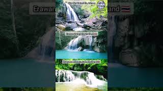 Djur djur Waterfalls, Crimea | Erawan Waterfalls, Thailand & Huay Mae Khamin Falls, Thailand