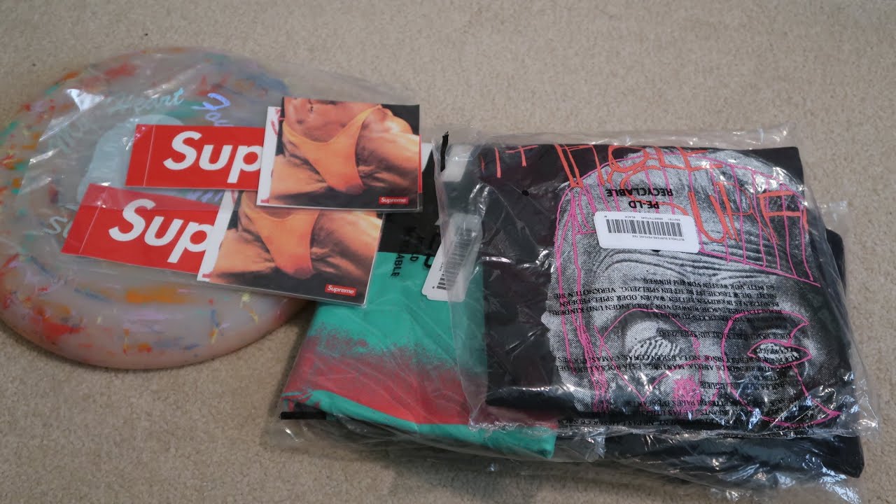 SUPREME SS21 WEEK 19 PICKUP/UNBOXING WHAM-O SAVIOR FRISBEE, BUTTHOLE SURFERS TEE