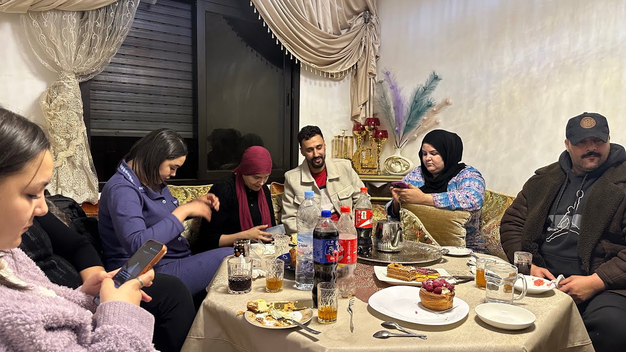 واخيراً بعد خصام كبير يونس عاتيق 😭شنو سباب 😡تصلحو تجمعنا كولشي فرحنا زغريت حولي 🐏