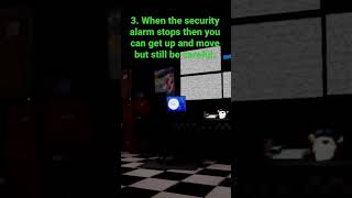 The way to stay alive first try in the Prize Counter Security Office. #fnaf #fnafsecuritybreach