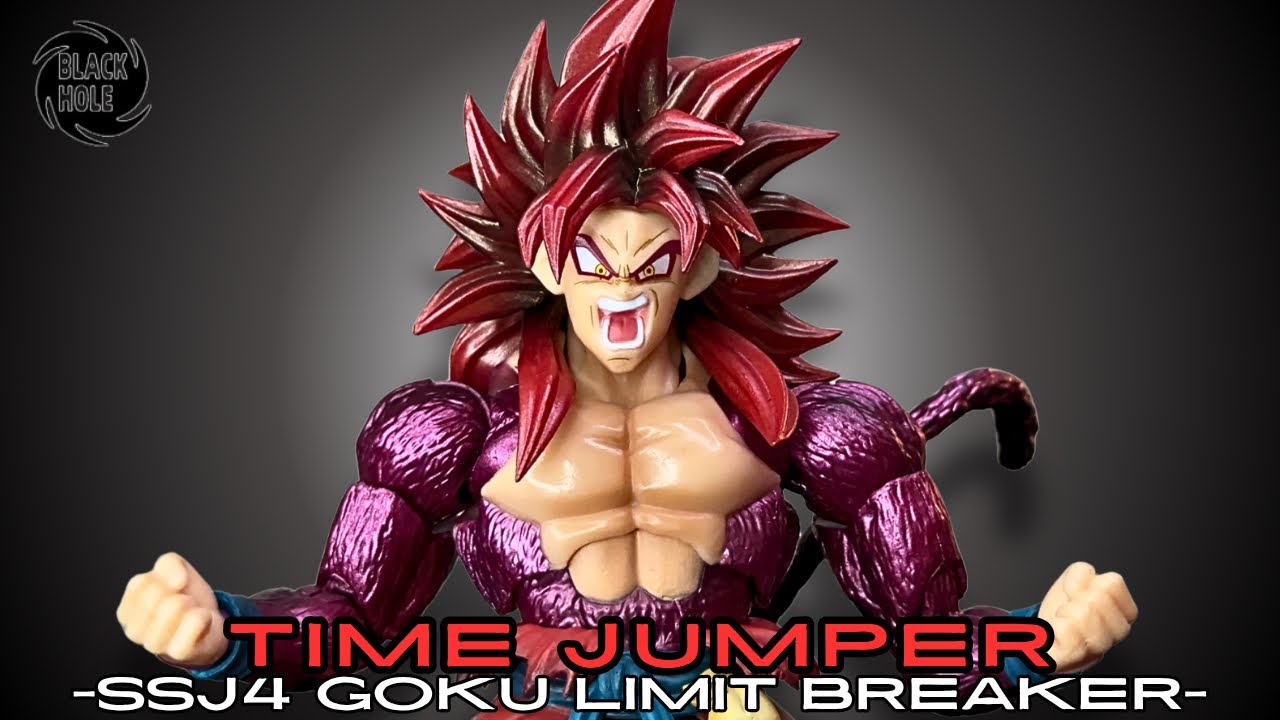 Black Hole Toys Time Jumper | SSJ 4 Xeno Goku | S. H. Figuarts