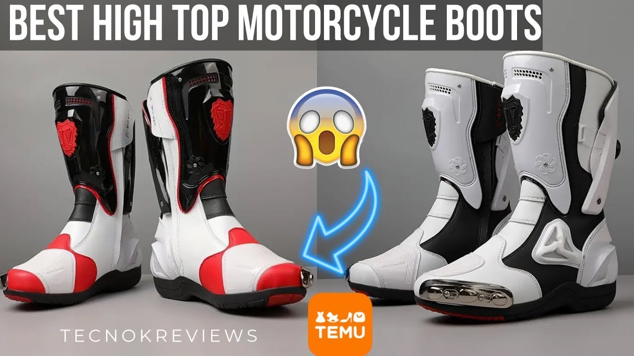 Top 1 Best High Top Motorcycle Boots for Touring! | Comfort & Protection Review On Aliexpress