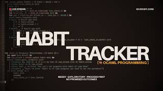 [Habit Tracker in OCaml]: Project Setup and first steps