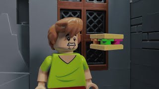 Lego Scooby-Doo Spooky Ham Sandwich Stop-Motion Animation Ebricks