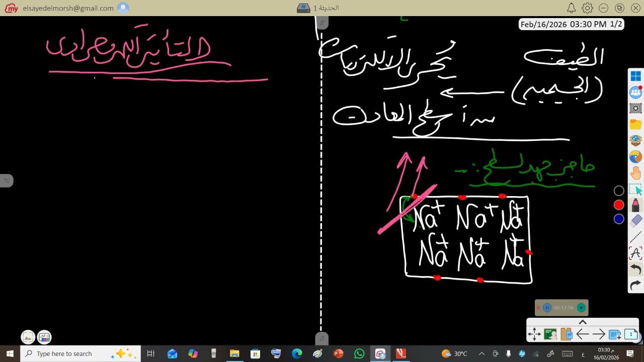 التأثير  الكهرو حرارى