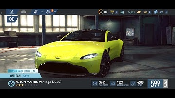 Aston Martin Vantage (2020) Day 2 • NFS No Limits Special Event