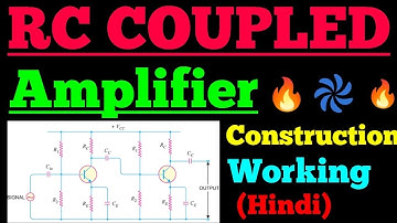 rc coupled amplifier
