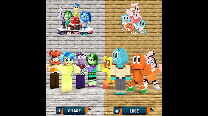 Do you choose Inside Out 2 or The Amazing World of Gumball? 🤔