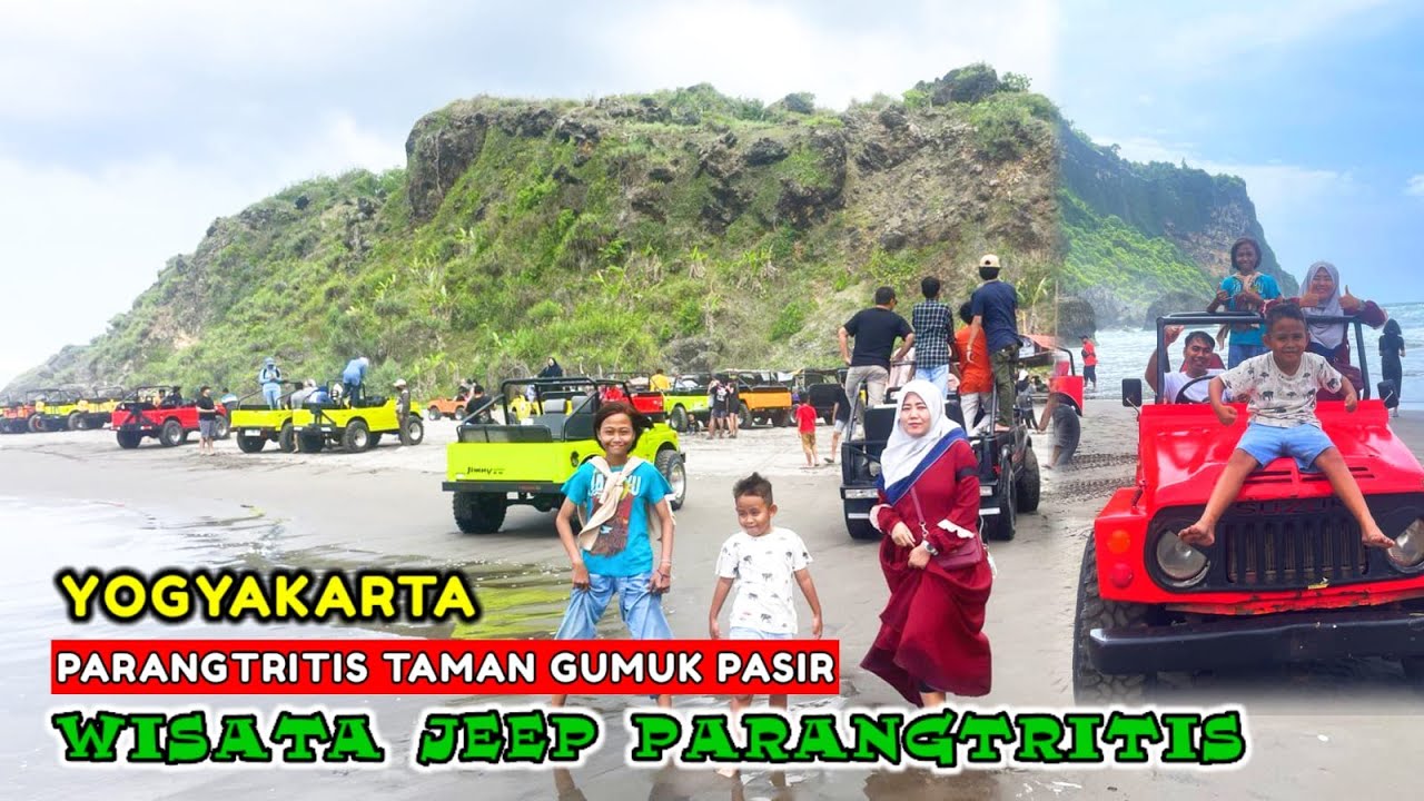WISATA JEEP GUMUK PASIR PARANGTRITIS JOGJA | TRIP JEEP GUMUK PASIR | HARGA SEWA JEEP GUMUK PASIR