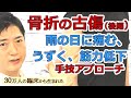 骨折の後遺症（実技）　雨の日や低気圧でうずく、痛む古傷に対して手技でアプローチする方法（後編）
