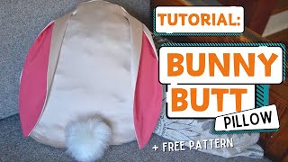 Tutorial: How to make a Bunny Pillow With Ears