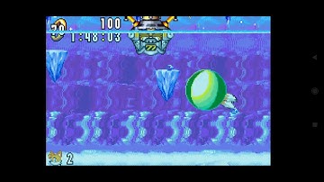 Sonic Advance (GBA) - No Drowning Countdown Timer Challenge (Diego