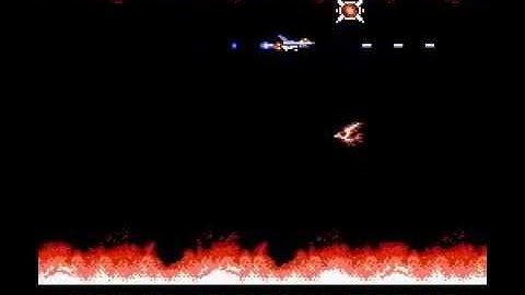 Life Force Opening Title Screen Intro Nintendo NES