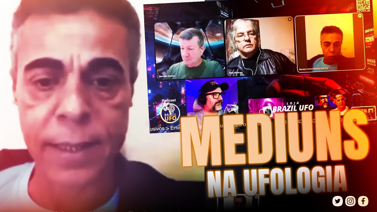 PESSOAS COM MEDIUNIDADE FAZEM CONTATOS COM SERES DE OUTROS MUNDOS - Cortes do Brazil UFO