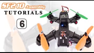 QAV210-Compat SunFounder SF210 FPV Racing Drone Quadcopter  Assembly Tutorial 6- ESC, FC, buzzer