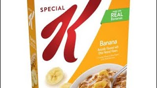 Special K Banana. Bill Johnsons Instagram Live Cereal Reviews Episode 298.