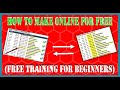 How To Make Money Online For Free 2019