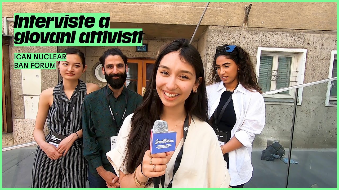 Le interviste ai giovani alla Nuclear Ban Week a Vienna