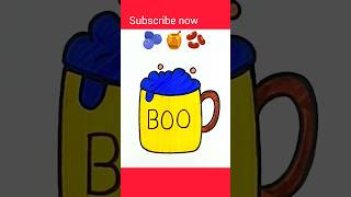 🫐🍯🫘Satisfying creative drawing #art #shorts #short #trending #viralvideo #ytshorts