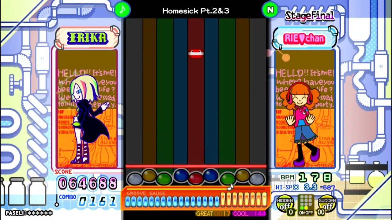 ポップンミュージック] ソフトロック / Homesick Pt.2&3 NORMAL [pop'n