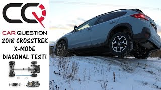 Subaru Crosstrek Diagonal Test With X Mode Review Part 7 7 Youtube