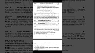 #biomedical engineering 6th semester syllabus #anna university 2021 regulations