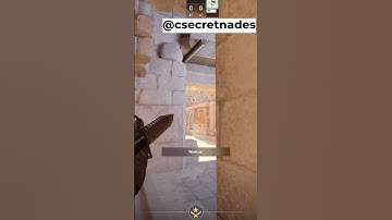 ANUBIS BRIDGE SMOKE FROM WINDOW #csecretnades #anubis #cs2 #utils