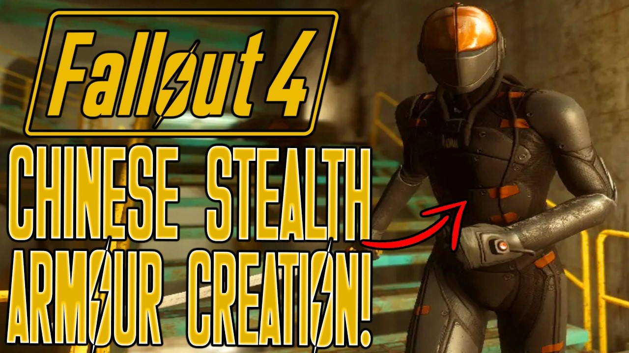 Chinese Stealth Armour Fallout 4 Creation Club Walkthrough! - YouTube