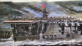 Hasegawa Akagi Ijn Aircraft Carrier 1350 Scale Model Ship