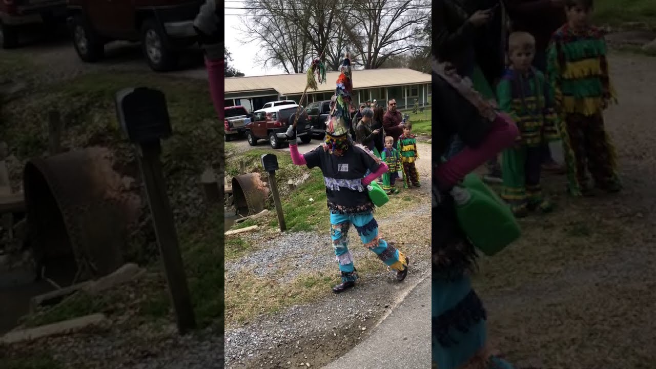 Eunice Courir de Mardi Gras