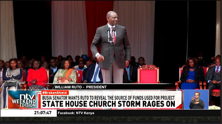 Senator Omtatah 'blasts' President Ruto for misleading Kenyans on State House church construction
