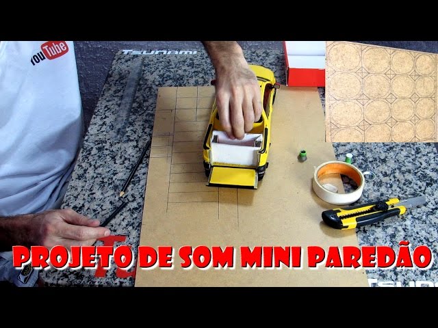 Mini paredão com Quatro caixas - Áudio, TV, vídeo e fotografia