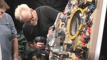 Adam Savage Project Egress Apollo 11 Hatch Live Build!