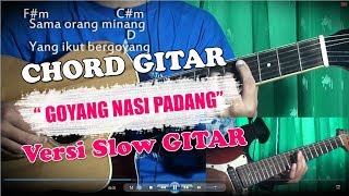 Goyang Nasi Padang - Duo Anggrek - Versi Slow dengan Chord Gitar