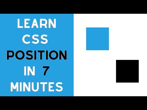 Learn CSS Position In 7 Minutes