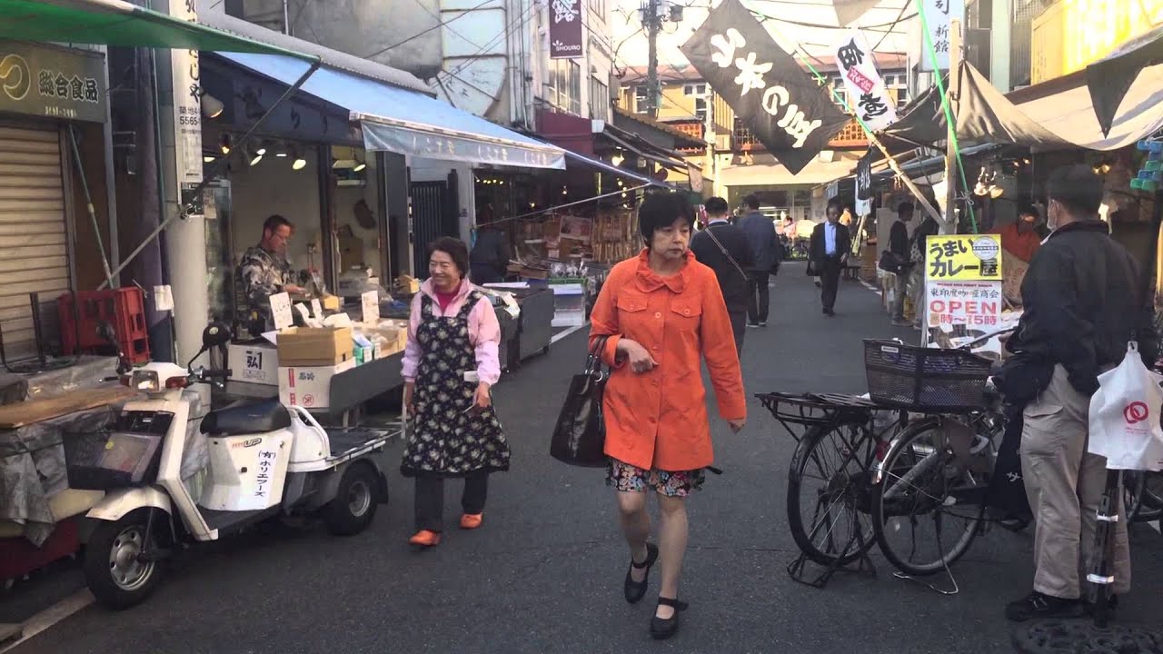 The Fish Market in Tokyo, Japan Timelapse YouTube