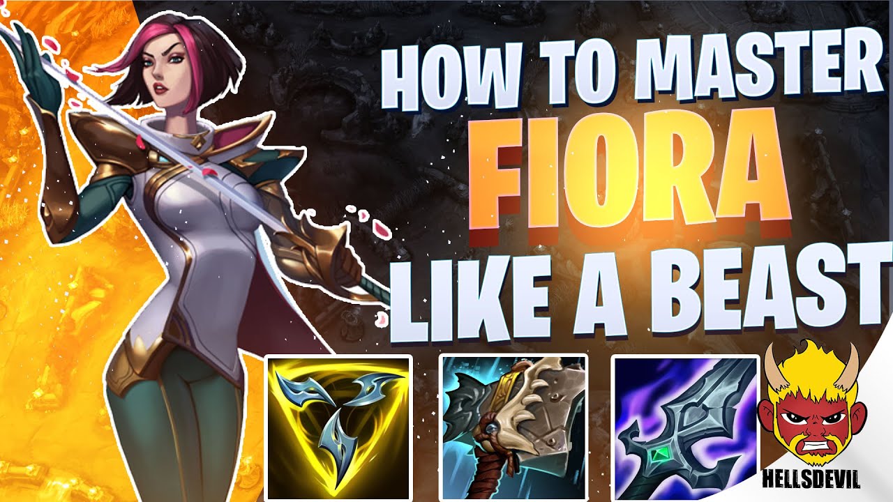 WILD RIFT How To MASTER Fiora Like a BEAST! Challenger Fiora