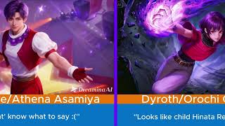 🤯 KOF MLBB SKIN GENDER SWAP: The Craziest AI Art Slideshow You Will Ever See!