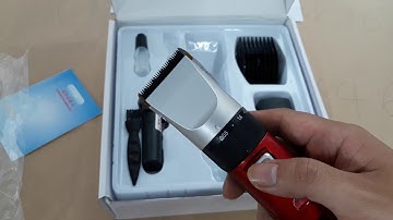 Bảo Hành 6 Tháng- Tông Đơ Thợ Chuyên Nghiệp 2 Pin ( Tặng Kéo Cắt Tóc + Áo Choàng+Lược) - YT010