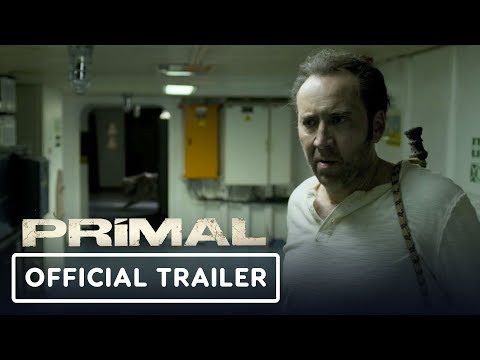 Primal Exclusive Trailer (2019) Nicolas Cage, Famke Janssen