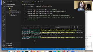 W1D3: JS Factorial and Pseudocoding (2 of 3)