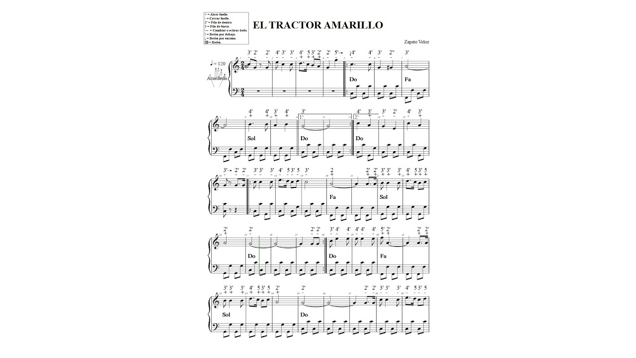 EL TRACTOR AMARILLO N