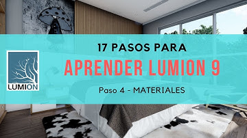 CURSO DE LUMION 9  #04 - Configurando los materiales