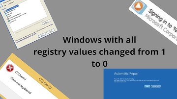 Changing all registry values in Windows from 1 to 0