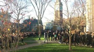 Brown University Students Stage Anti-Trump, Black Lives Matter Walk-Out Protest