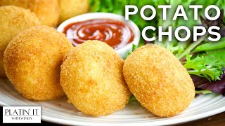 The CRISPIEST Potato Chops | Goan Meat and Potato Chops | Everyday Favourites