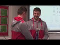 Iain Henderson surprises Jacob Stockdale with Six Nations Player of the Championship award!