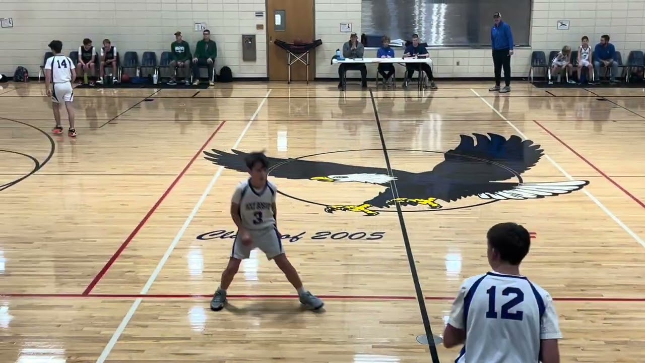 Caden 1-17-26 WEA vs Good Shepherd 7th/8th Grade Basketball ￼