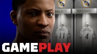 6 Minutes of FIFA 2019 Journey Mode Gameplay - Gamescom 2018 screenshot 1