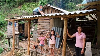 Kitchen Roof Extension Process, Building a Strong Awning | Family Farm